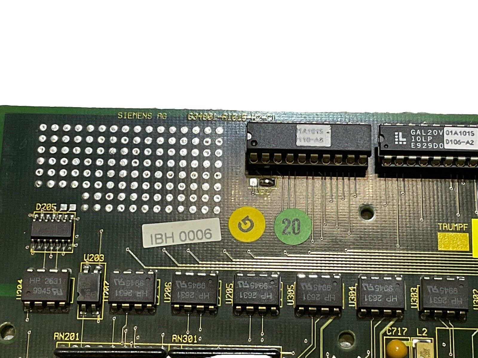 Siemens G34901-A1015-H2-C1 Erweiterungsmodul Prozeß I/O Nr. 132273