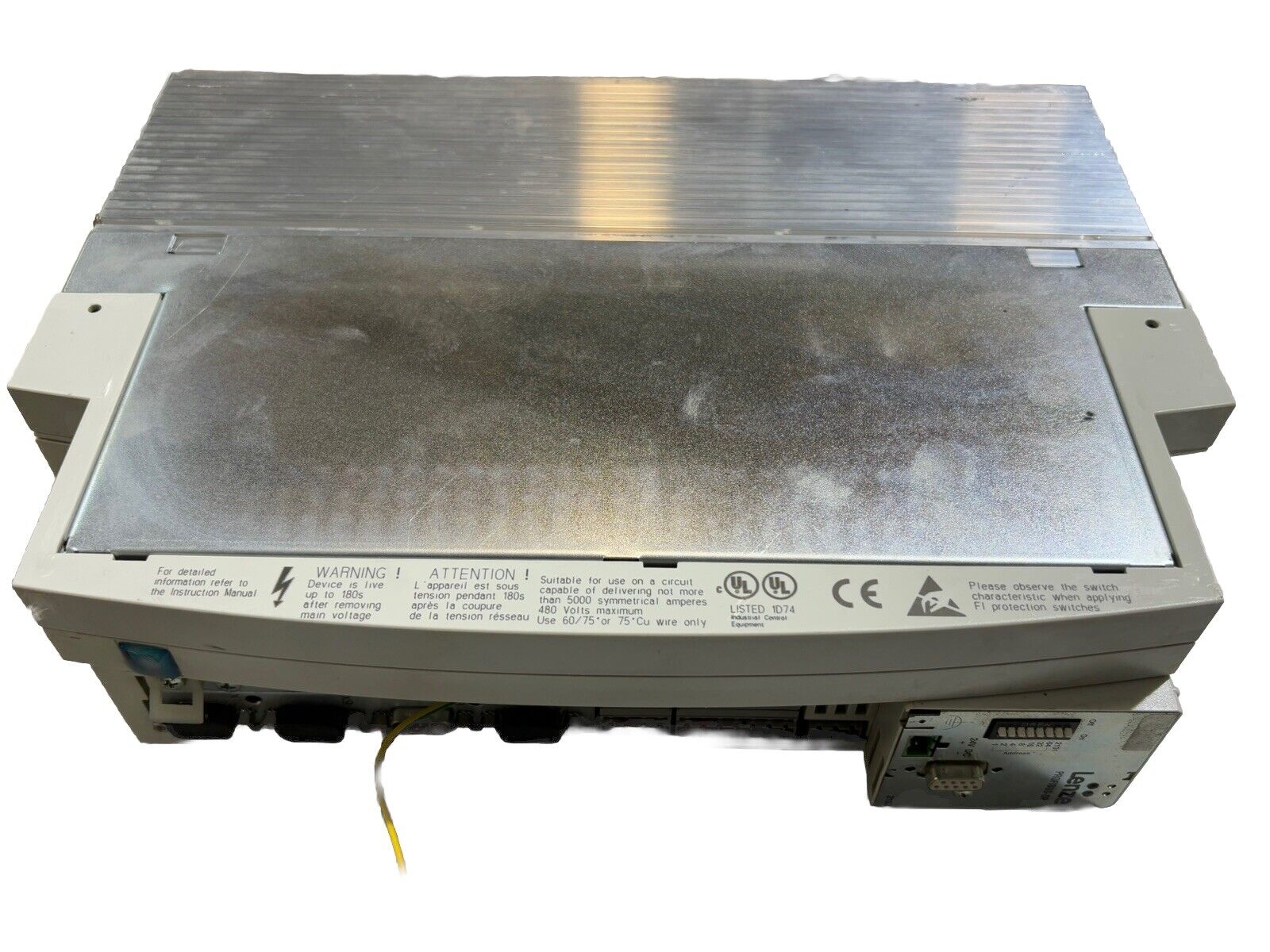 LENZE EVS9323-EP Frequenzumrichter ID.No. 00488425 Prod.No. 01171336