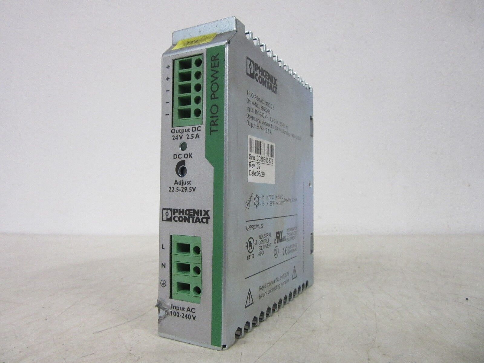 Phoenix Contact TRIO-PS/1AC/24DC/2.5