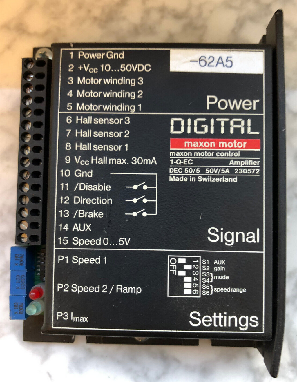 maxon motor control 1-Q-EC Amplifier 230572