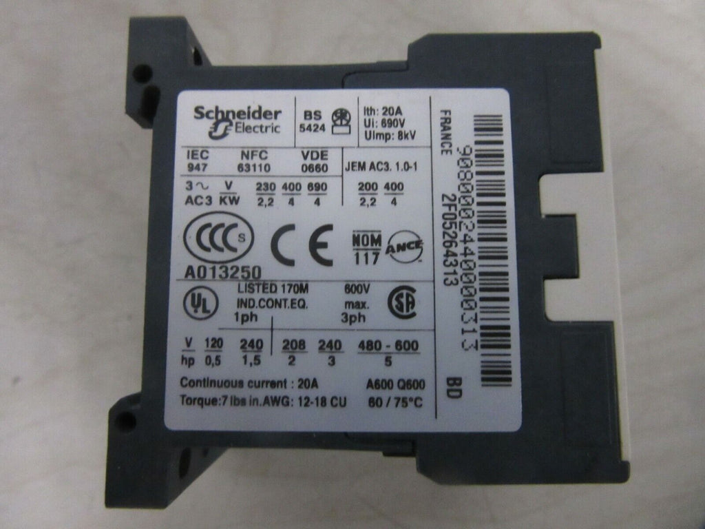 Telemecanique LP1K09008BD Schütz 24V DC Contactor