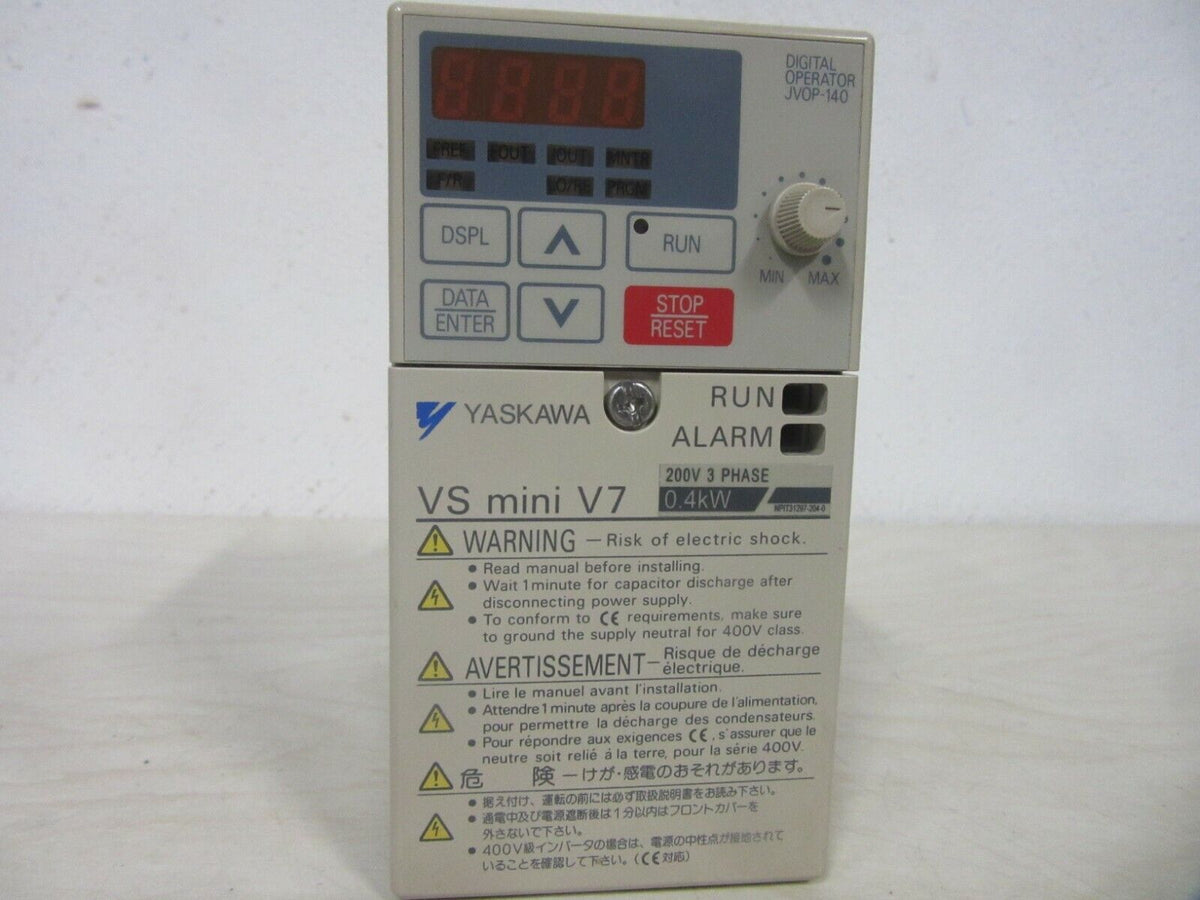 YASKAWA CIMR-V7AA20P4 SPEC:20P40