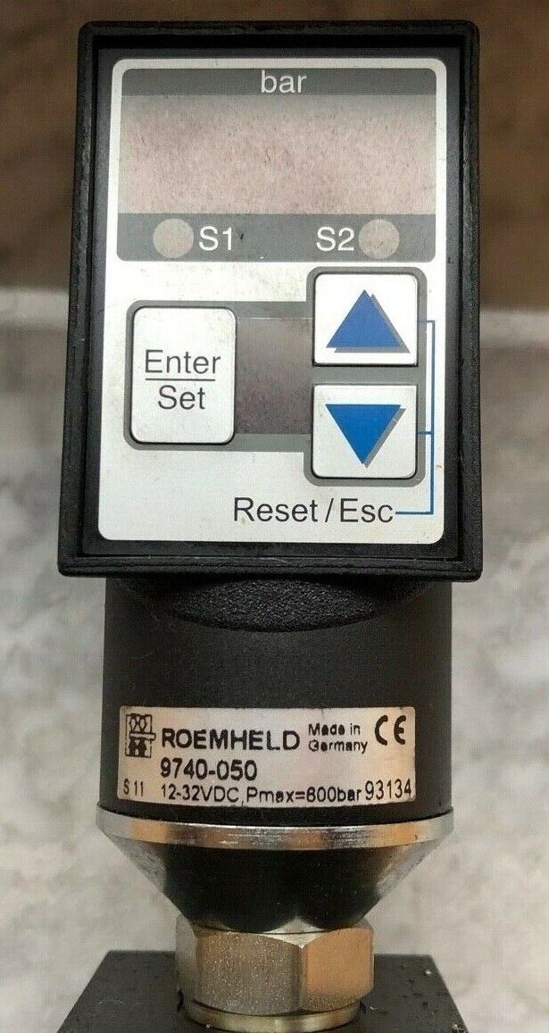 Roemheld 9740-050 12-32VDC pmax: 600bar Druckschalter, Signalwandler