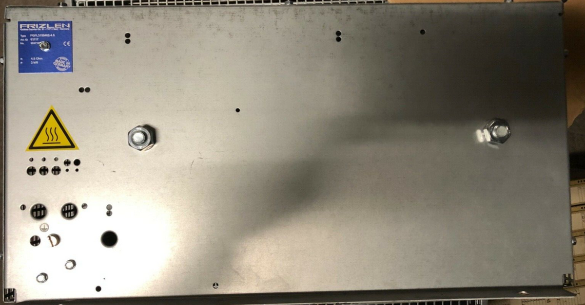 FRIZLEN Bremswiderstand 4,8 Ohm, 2 KW  FGFL3150402-4,8. 61117