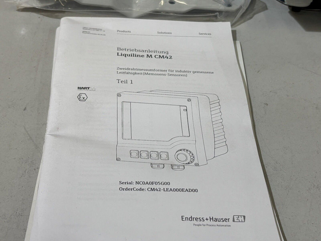 Endress+Hauser Liquiline M CM42-LEA000EAD00 mit OVP Zweidrahtmessumformer