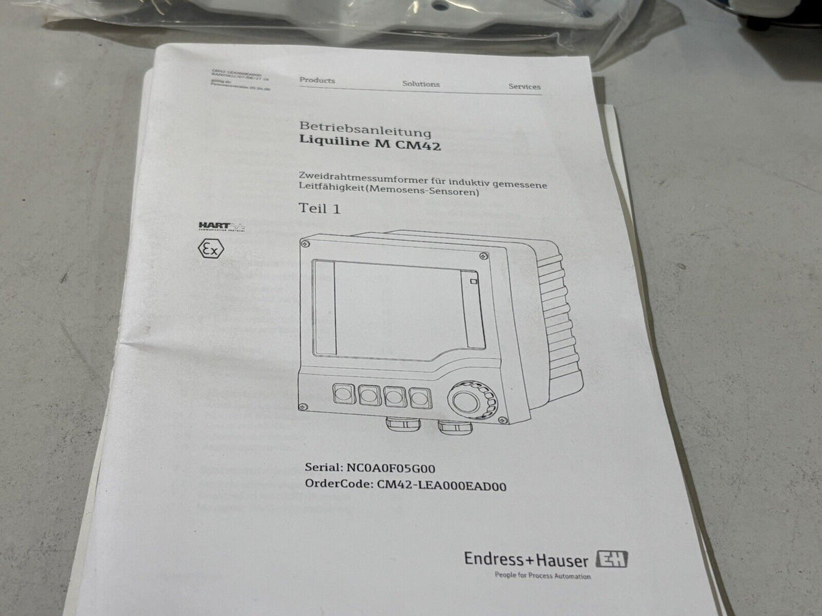 Endress+Hauser Liquiline M CM42-LEA000EAD00 mit OVP Zweidrahtmessumformer