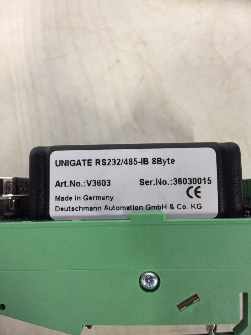 Deutschmann Automation Unigate RS232/485-IB 8Byte V3603  -unused-