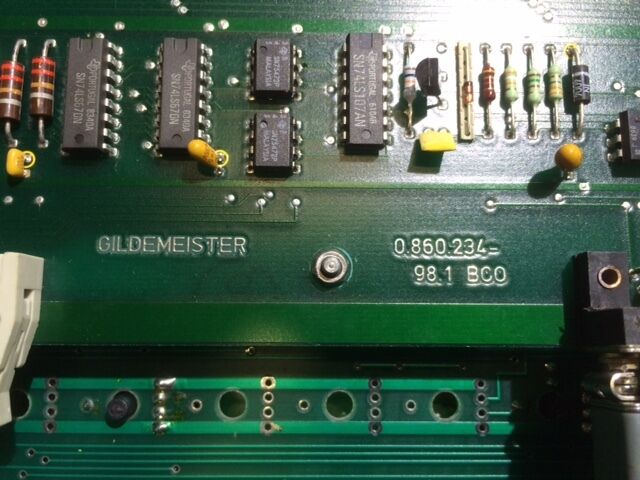 Gildemeister Steuerplatine 0.860.234 98.1 BCO
