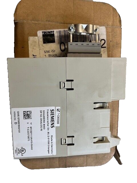 Siemens 6FC5211-0aa10-0aa0  SINUMERIK  840D VERSION D