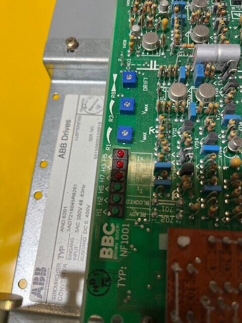 ABB Type AND 6201 3ADT218045R6201 ABB DRIVE CONVERTER I/380V O/DC 0..400V