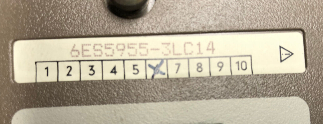 Siemens AC-Line Netzteil Power Supply 6ES5955-3LC14 E:6