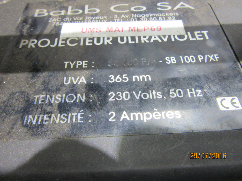 SPECTROLINE SB 100 P/F - SB 100 P/XF - used -