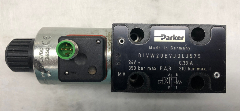 Parker Hydraulik Wegeventil D1VW20BVJDLJ575 24VDC