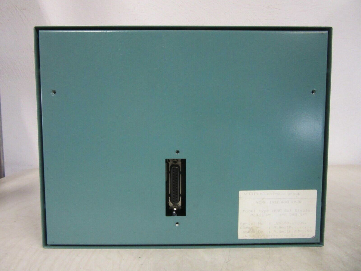 York Controls Group EDC Ext Display MS 248N/T