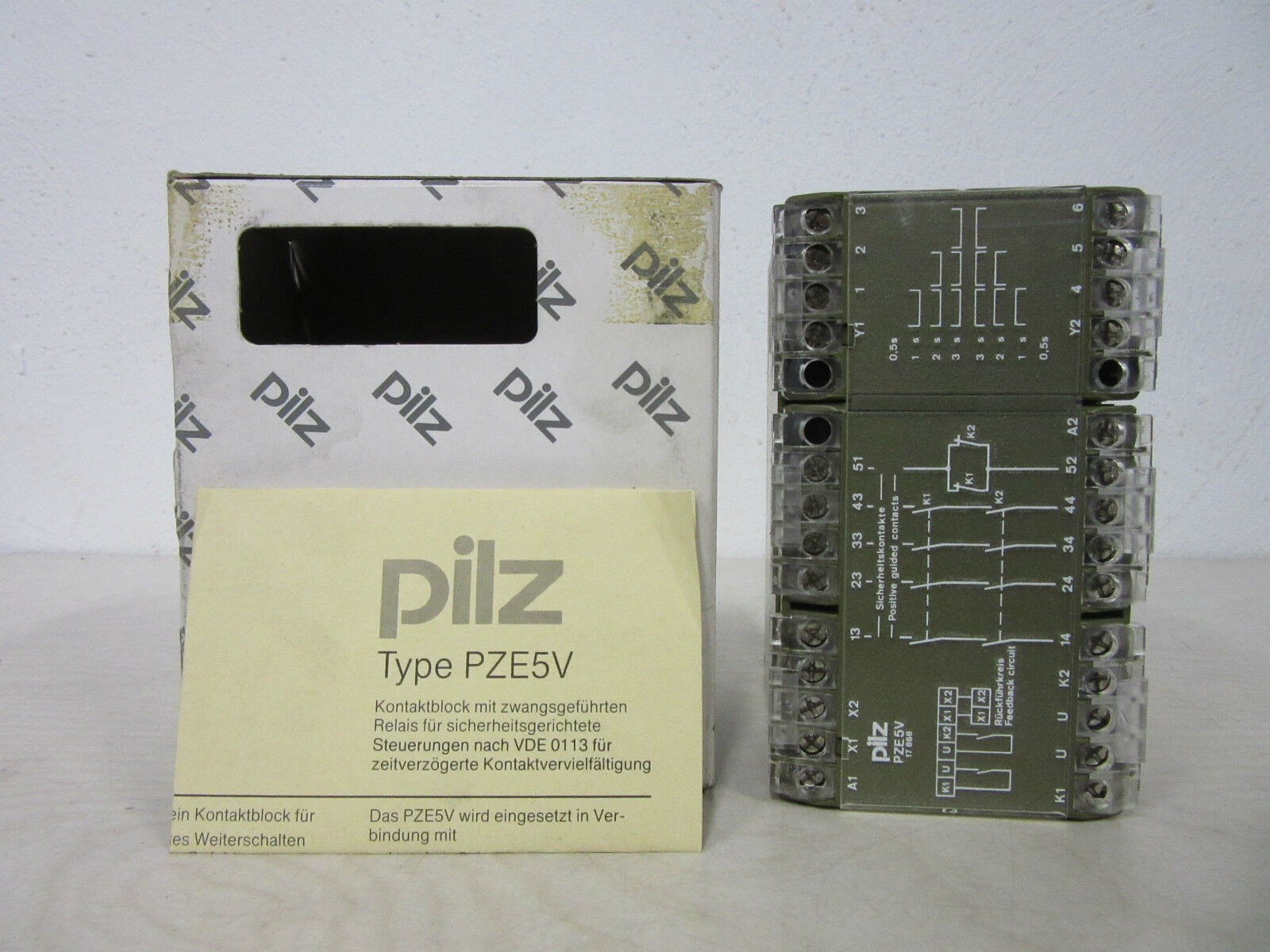 Pilz PZE5V 0.5-3s 24VDC 474965 