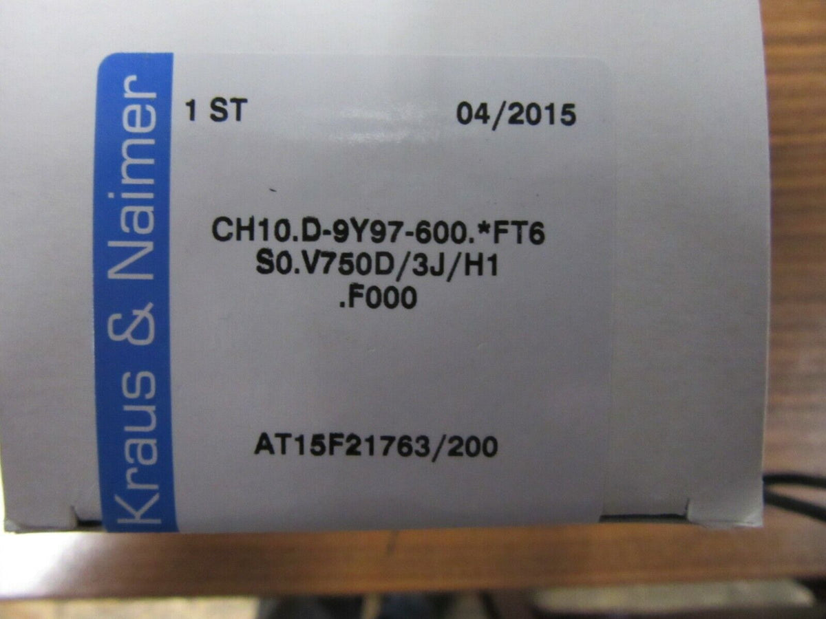 Kraus & Naimer CH10.D-9Y97-600.FT6 Steuerschalter 4 Positionen -sealed-
