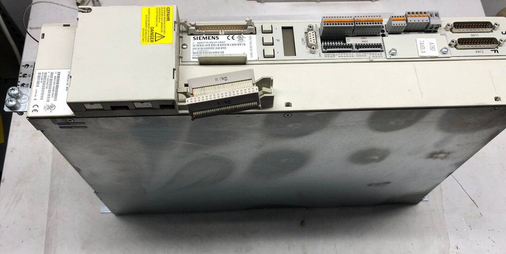 Siemens 6SN1118-0NJ01-0AA1 Version B SIMODRIVE Steuergerät m. Simodrive LT-Modul