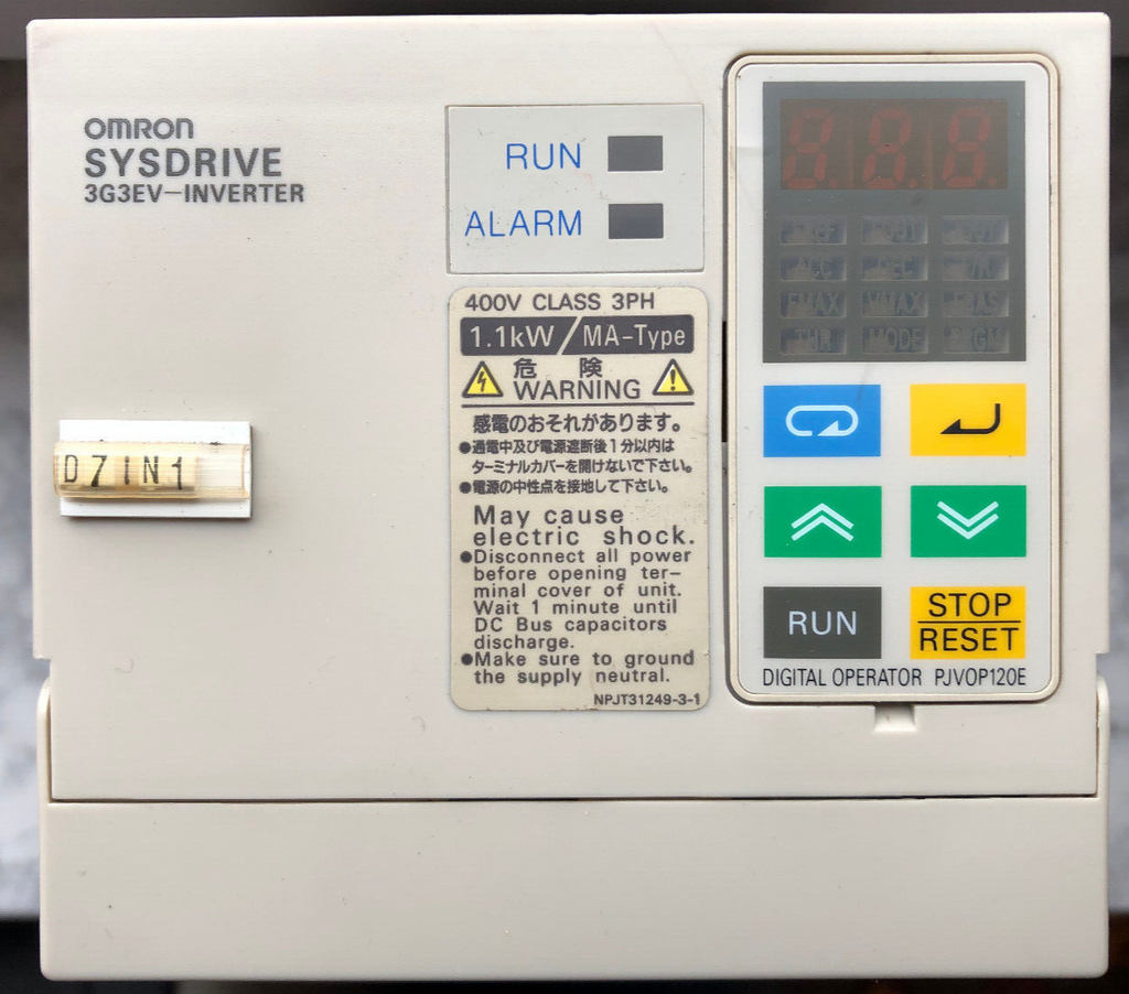 Omron Inverter 3G3EV-A4007MA-CUE