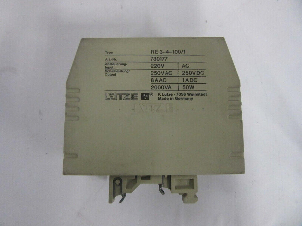 Lütze Type RE 3-4-100/1 Variocompact 220V