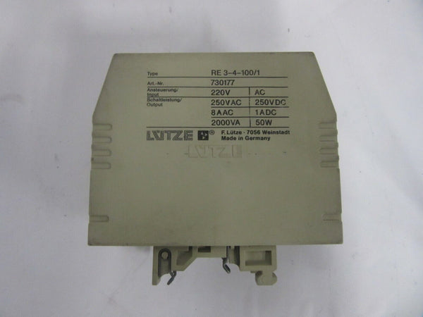 Lütze Type RE 3-4-100/1 Variocompact 220V