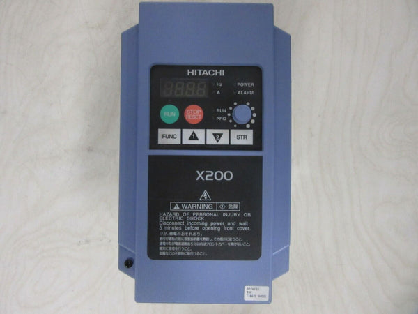 Hitachi X200 Frequenzumrichter Inverter  0,75 KW X200-007HFEF