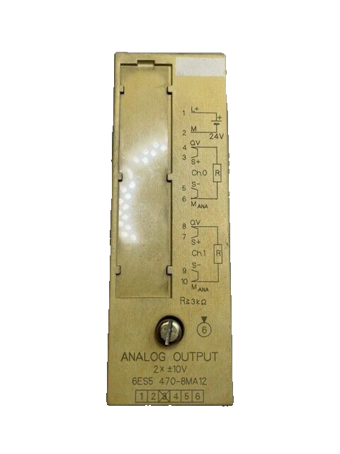 Siemens SIMATIC S5 6ES5 470-8MA12 6ES54708MA12