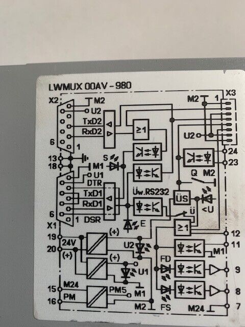 Mauell LWMUX 00AV-980