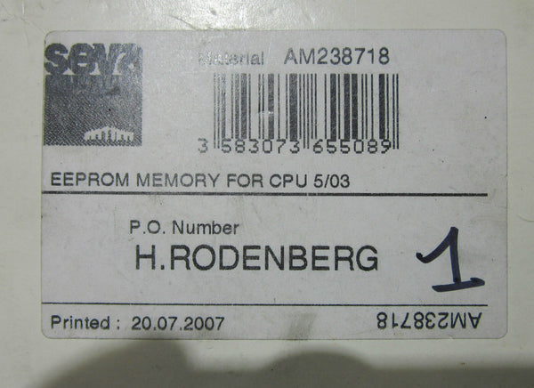 Eeprom Memory Card for CPU 5/03