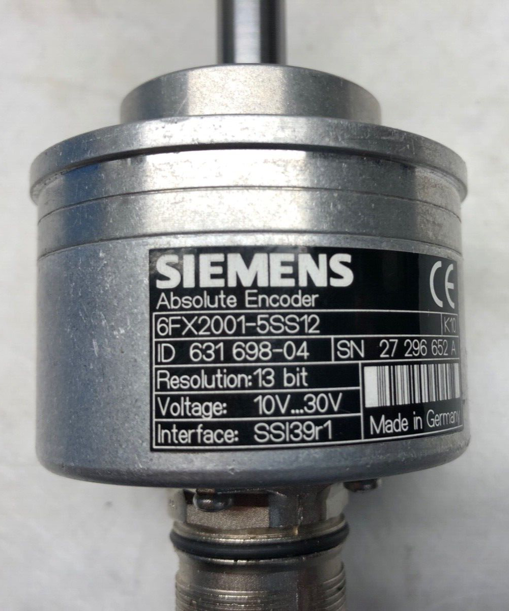 Siemens Drehgeber 6FX2001-5SS12