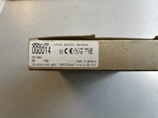 IFM efector 0G0014  0GT-HB0A neu