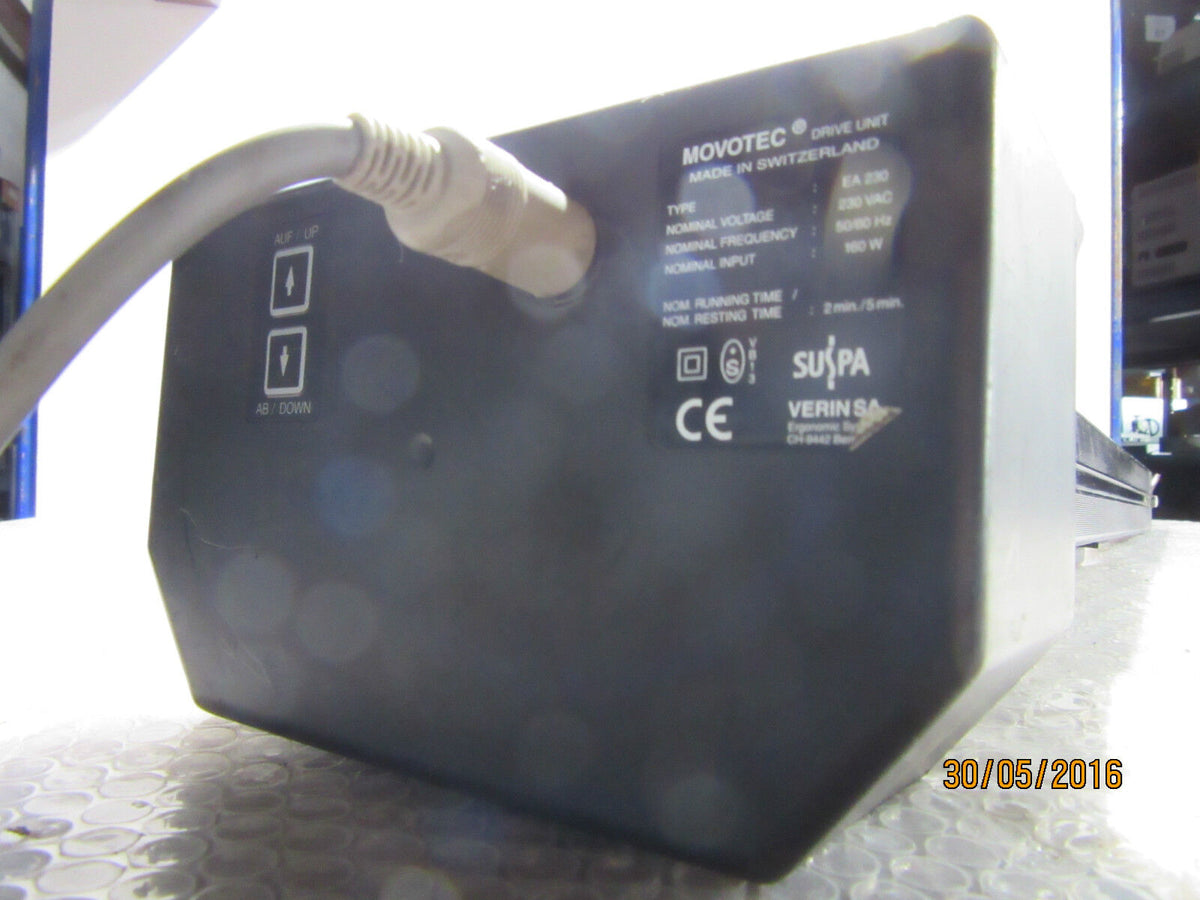 Movotec Suspa Drive Unit Type EA230 | 230VAC | 50/60Hz | used 