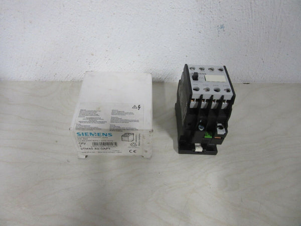 Siemens Hilfsschütz Control Relay 3TH40 40-0AP1 4TH400-0A