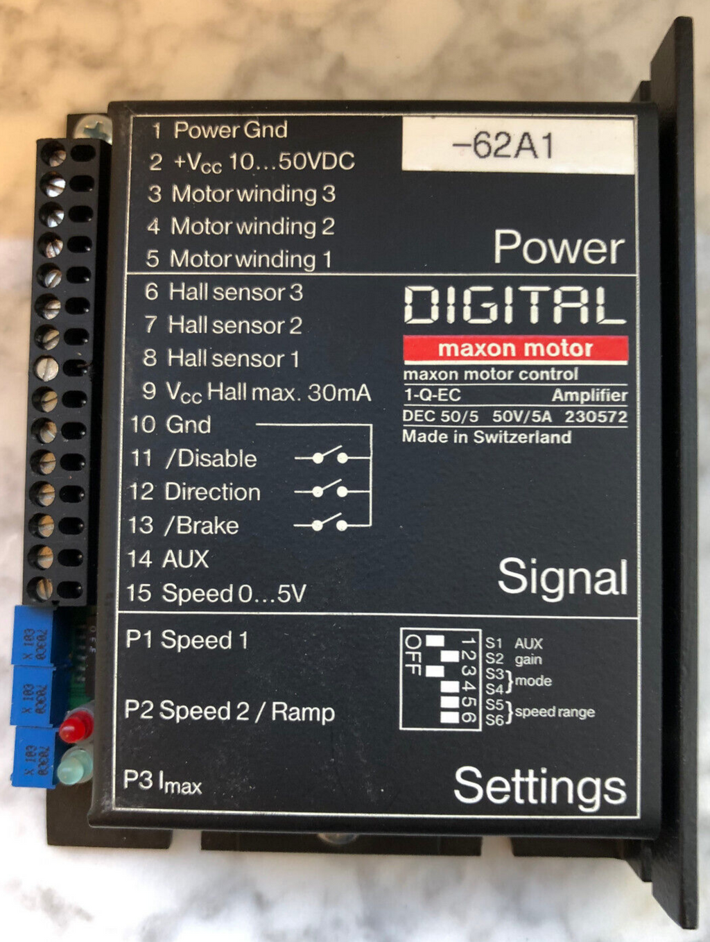 maxon motor control 1-Q-EC Amplifier 230572
