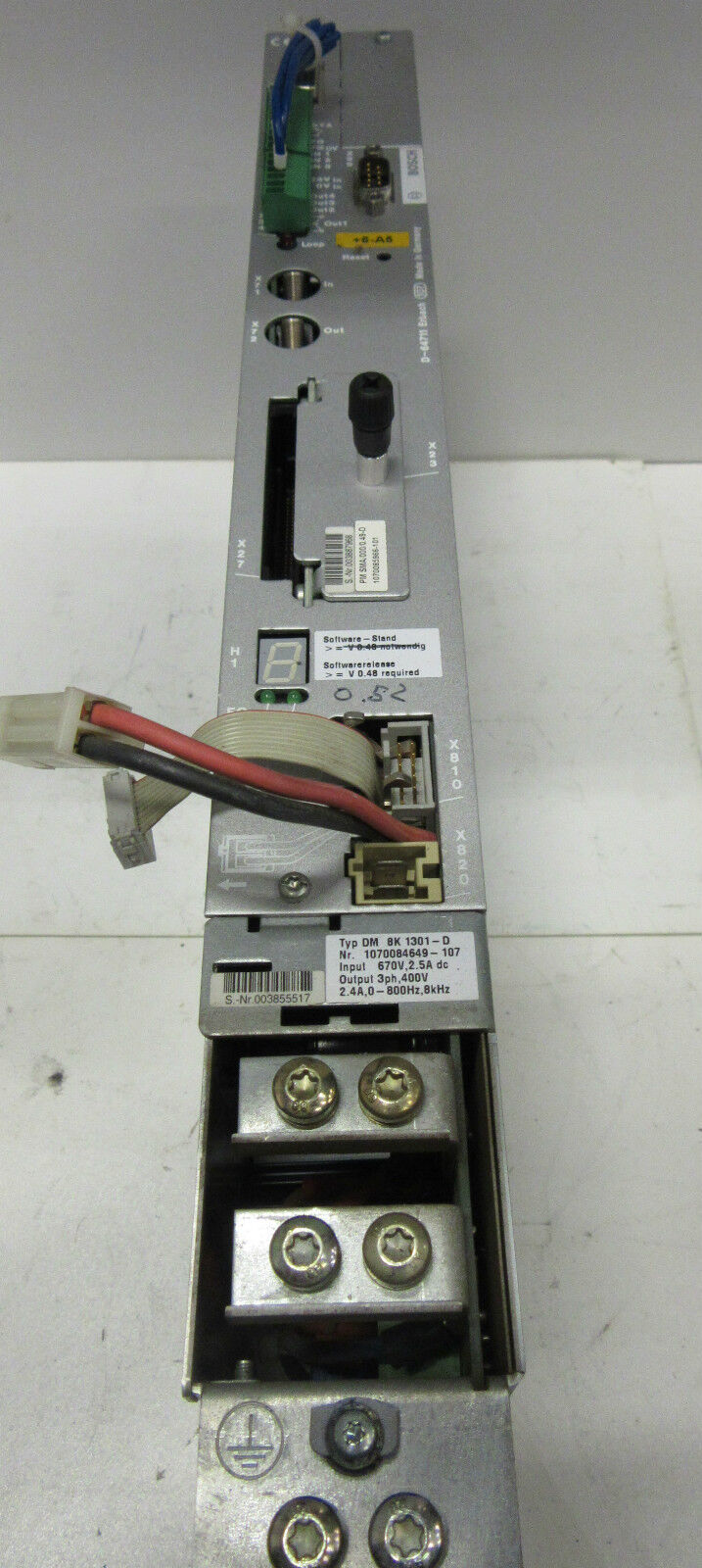 Bosch DM 8K 1301-D | Output : 400V 