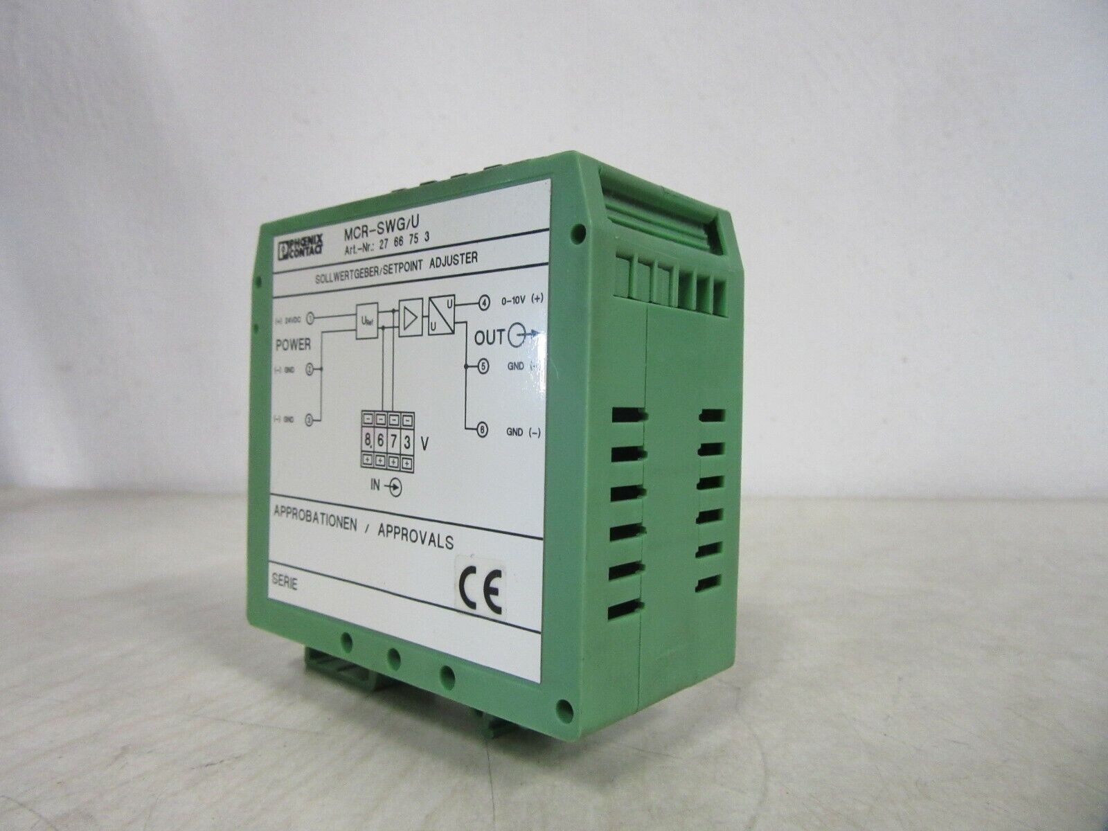 Phoenix Contact MCR-SWG/U Sollwertgeber / setpoint adjuster