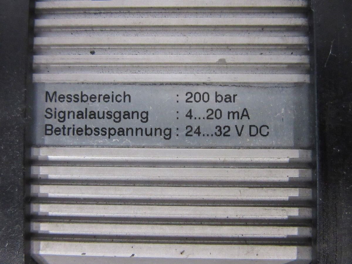 Hydac Electronic EDS 1600 EDS 1691-P-C-200-000 904412 -used-