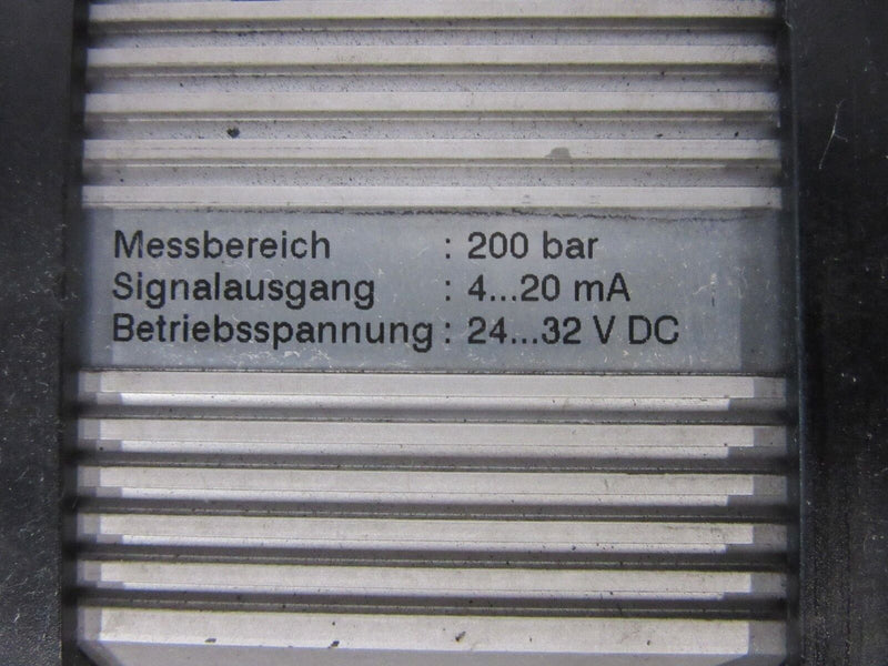 Hydac Electronic EDS 1600 EDS 1691-P-C-200-000 904412 -used-