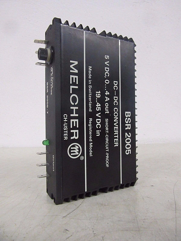 Melcher BSR 2005 DC - DC Converter BSR 2005 - 7