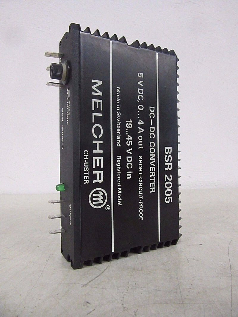 Melcher BSR 2005 DC - DC Converter BSR 2005 - 7