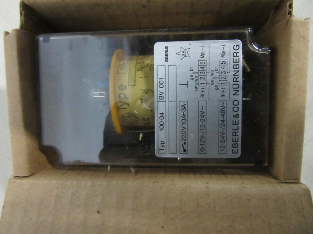 EBERLE Schaltrelais mit Schließkontakt Typ 0 100 04 090 001 220V 10A