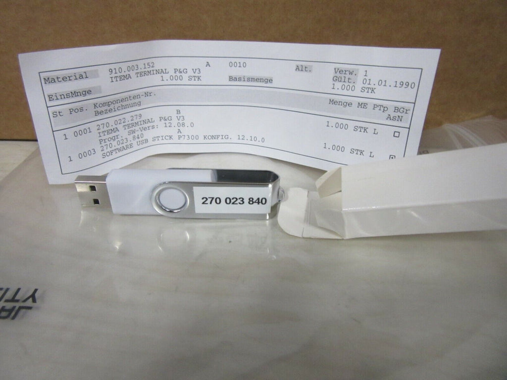 Itema Display 270.022.279 + Software USB Stick 270.023.840