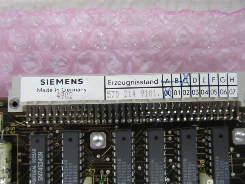 SIEMENS  GE.570214.0002.00 BOARD