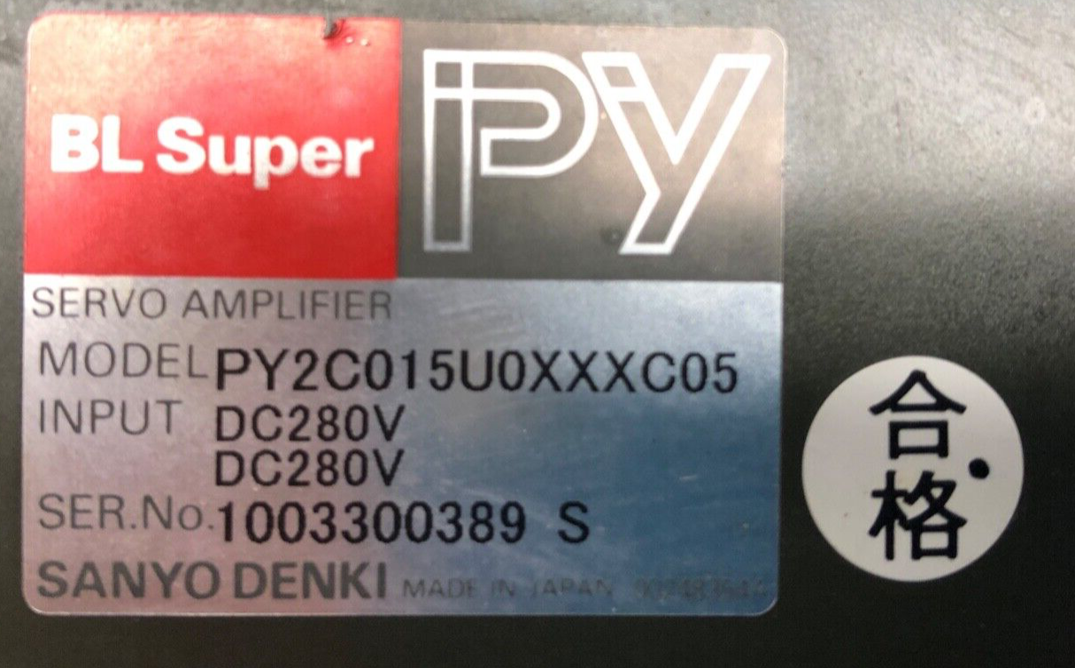 SANYO DENKI Servo-Verstärker PY2Co15U0XXXC05