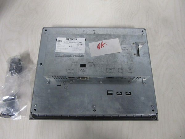 Siemens MP277 10" Touch 6AV6 643-0CD01-1AX1 E-Stand: 17 Multi Panel 