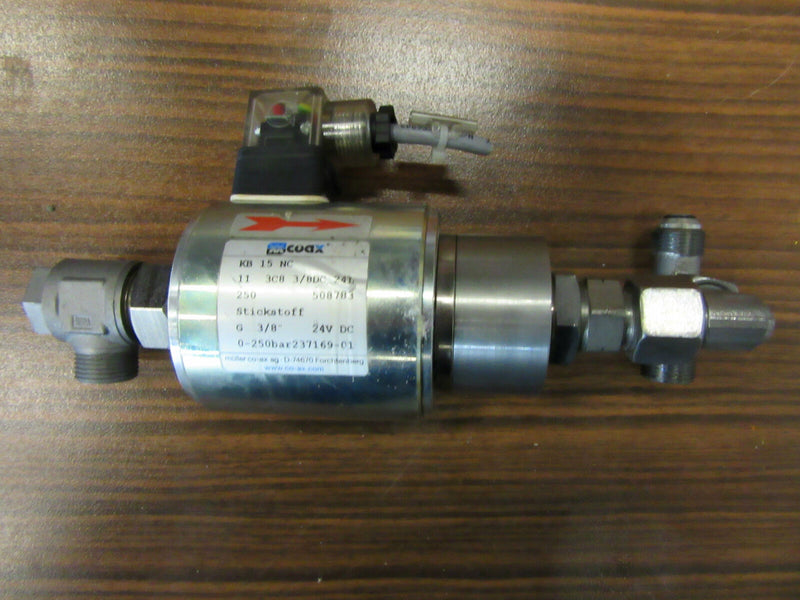 COAX KB 15 NC Ventil