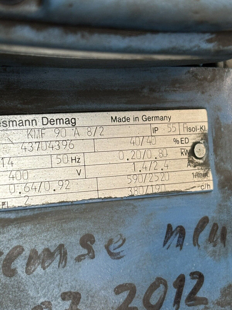 Mannesmann Demag Motor AFM06 S-M-0-1-45-0
