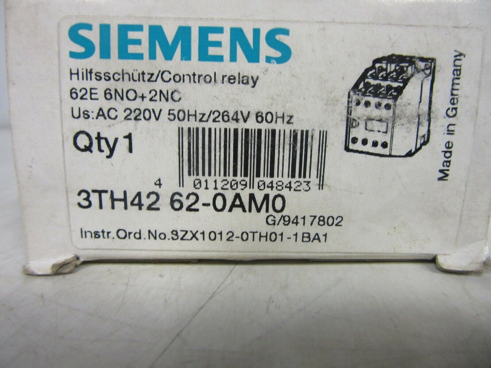 Siemens 3TH4262-0AM0 Hilfsschütz 