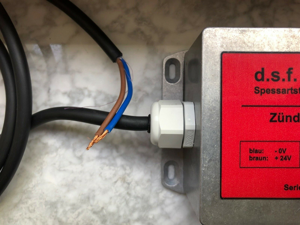 d.s.f. GmbH Zündmodul 0601L-2J, 24V, 2Joule, Zündspannung 1000V