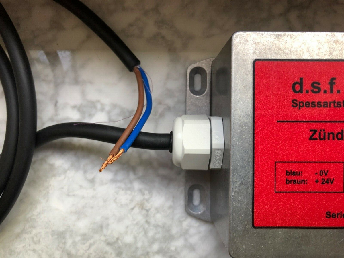 d.s.f. GmbH Zündmodul 0601L-2J, 24V, 2Joule, Zündspannung 1000V