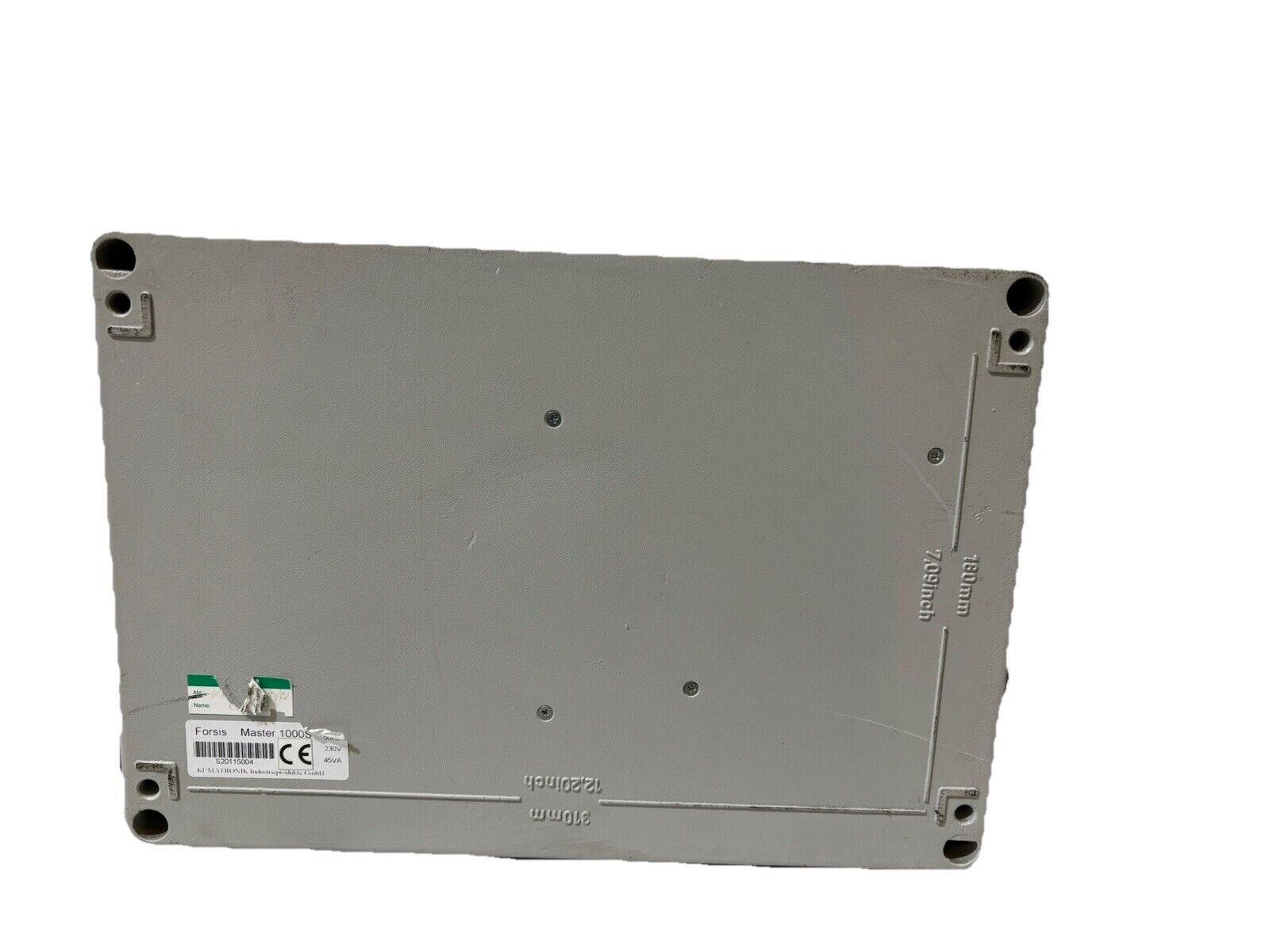 FORSIS MASTER 1000S 50Hz 230V 12,2x7,9inch + Waage Gerätekarte